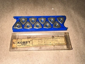 KOMET CARBIDE INSERTS QUANTITY 10 W29 42020 0403 - Picture 1 of 1