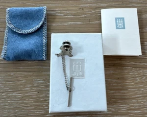 Vintage nicht mehr produziert James Avery Silber Propeller Flugzeug Tie Tack Copyright 1985, 1987 - Bild 1 von 22