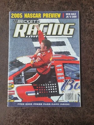2005 Beckett Racing Magazine Dale Earnhardt Jr. - NASCAR - Autographed! - Image 1 of 3