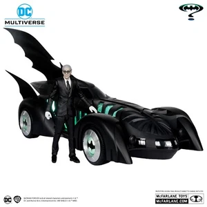 McFarlane DC Multiverse Batman Forever Alfred Pennyworth & Batmobile Fahrzeug 2 Stück - Bild 1 von 20