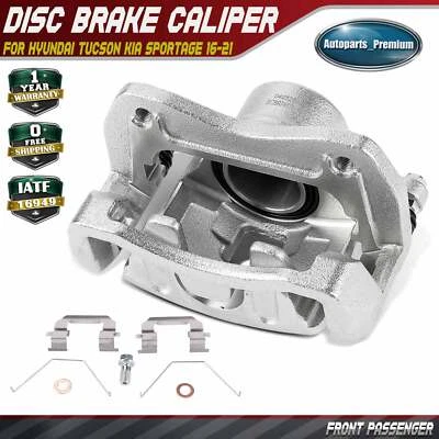 Pinza de freno de pasajero delantero con soporte para Kia Sportage Hyundai Tucson 16-21 Foto 1 de 4