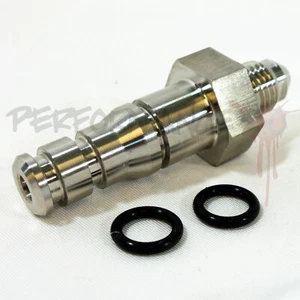 GM LS LSX TR6060 CLUTCH SLAVE HYDRAULIC FITTING ADAPTER AN-4 LINE TREMEC SWAP SS - Picture 1 of 9