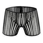 New Practical Underwear Briefs Men Mesh Underpants Breathable Clubwear