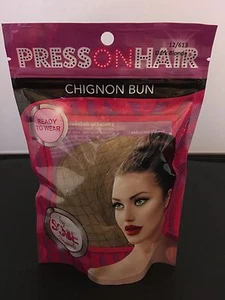 Extensión de cabello moño Press On, rubio oscuro, 12/619 por SOBE - Imagen 1 de 2