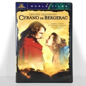 Cyrano de Bergerac (DVD, 1990, Widescreen) Like New !     Gerard Depardieu - Picture 1 of 3