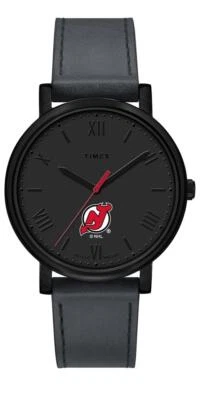 Reloj Timex New Jersey Devils para dama negro Night Game Watch Foto 1 de 4