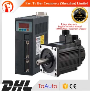 Ac Servo 10 nm 2,6 kw 2600w 220 v 2500r/min accionamiento NEMA52 + motor para procesamiento de alimentos - Imagen 1 de 12