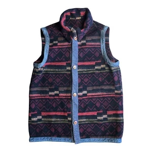 Outback Trading Company Vest Mens Medium Aztec Southwestern Native Cowboy Wool - Picture 1 of 10