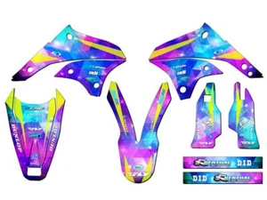 Kit de gráficos KLX 450 SPACE KADET Galaxy Senge 2008-2018 compatible con Kawasaki - Imagen 1 de 10