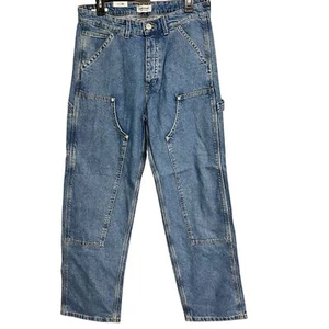 New Mens Jack And Jones Jjieddie Jjpainter SQ 735 Blue Denim Jeans - Picture 1 of 8