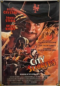 CITY SLICKERS ROLLED ORIGINAL ONE SHEET MOVIE POSTER BILLY CRYSTAL (1991) - Picture 1 of 1
