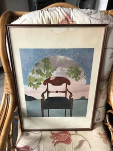 Howard Brookes 1979 Framed Print Marstrandssviten Prantab Rare Surrealism - Picture 1 of 6