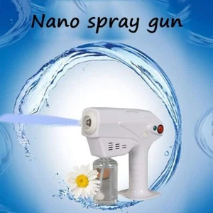 Nano Blue Light Sprayer Hair Steamer Hair Care Liquid Micro Mister Atomizing Fog - Picture 1 of 12