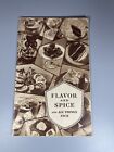 McCormick Spices Flavor & Spice & All Things Nice recipe booklet 1929 Very good