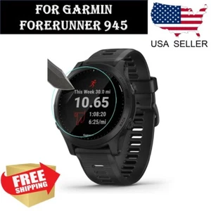 2-Pack Screen Protector TPU Clear Film for Garmin Forerunner 945 smartwatch - Picture 1 of 6