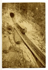 Pilatusbahn, Pilatusbahn, Schweiz - Alte Fotografie ca. 1890 - Bild 1 von 2