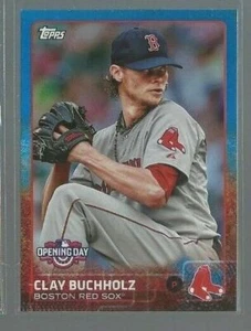 2015 Topps Opening Day Blue Foil #36 Clay Buchholz (ref 91162) - Picture 1 of 1
