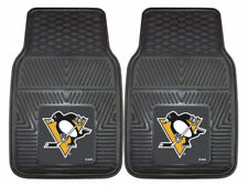 FANMATS NHL Pittsburgh Penguins 18" x 27" Heavy Duty Car Mats - Black