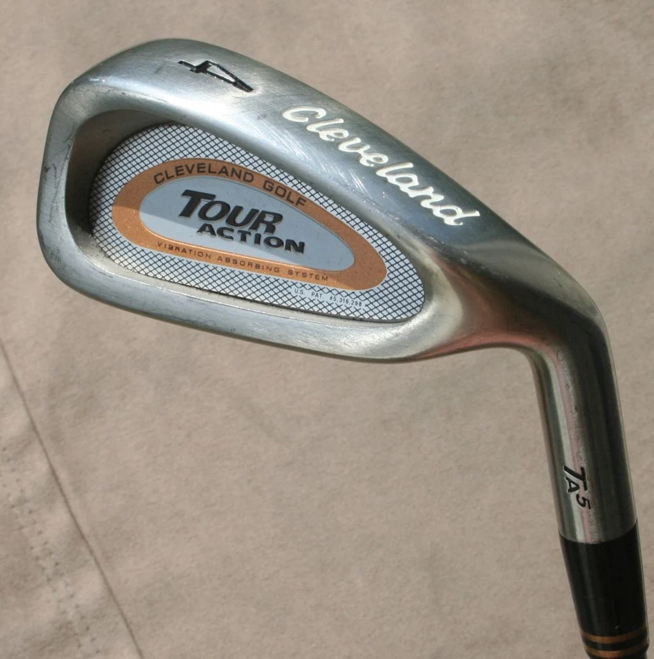 Cleveland TA 5 Gold # 4 Iron Original Senior Graphite Shaft TA-5 - Image 1 of 1