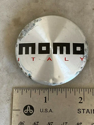 MOMO Red Italy Custom Wheel Rim Hub Cover Machined Center Cap 397K53-D - Imagem 1 de 4