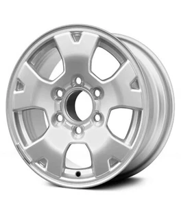 Wheel For 05-15 Toyota Tacoma 16x7 Alloy 5 Y Spoke 6-139.7mm Silver Offset 30mm - Picture 1 of 4