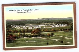Vogelperspektive Fort Oglethorpe bei Chattanooga Tennessee Postkarte A156 - Bild 1 von 2