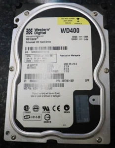 Disque dur Western Digital WD Caviar Wd400 WD400BB-60DGA0 IDE (w) - Photo 1/2