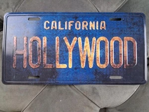 Hollywood California License Plate - Bild 1 von 2