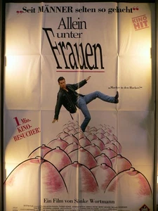 Allein unter Frauen - Sönke Wortmann - Videoposter 120x80cm gefaltet (g) - Picture 1 of 1