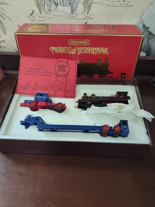 Matchbox Models of Yesteryear YS-16 SCAMMELL TRUCK AND LOCOMOTIVE MINT BOXED - Picture 1 of 2