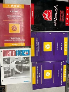 1996 Dodge Viper RT/10 Service Repair Shop Manual Set OEM + - Picture 1 of 6