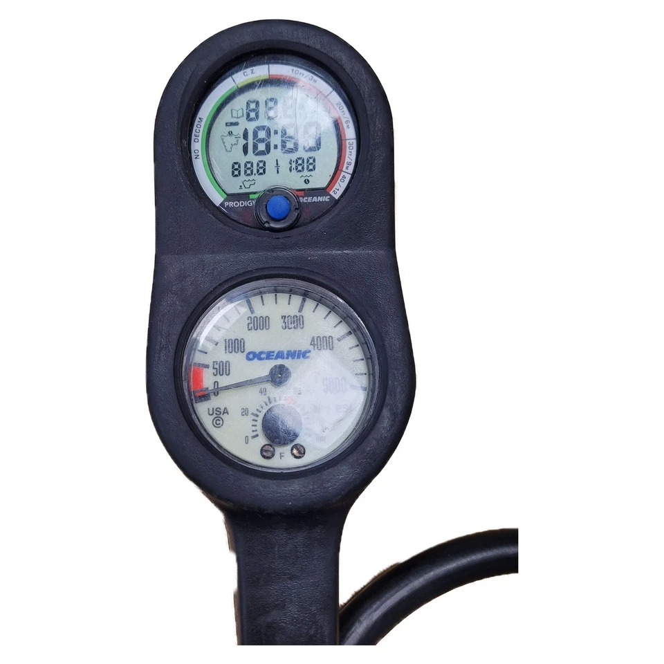 Computadora de buceo Oceanic Prodigy y SPG 'tal cual' Foto 1 de 4