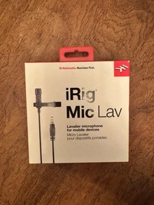 IK MULTIMEDIA IRIG MIC LAV FOR MOBILE DEVICES - NEW IN BOX - Picture 1 of 2