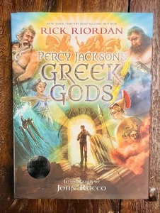 Percy Jackson's Greek Gods by Rick Riordan Illu. by John Rocco (2014, Hardcover) - Foto 1 di 5