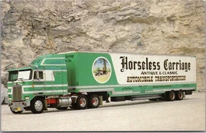 PATERSON NJ Adv. Postal "TRANSPORTADORES DE CARRUAJES SIN CABALLOS" Transporte de Coche Clásico - Imagen 1 de 2