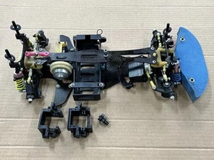Rare 2 Speed Vintage 1/10 Yokomo YR4 Special Belt Drive 4WD Carbon Touring Car - Picture 1 of 13