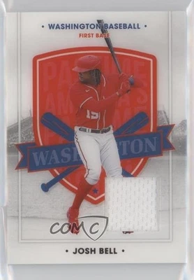 2021 Panini Chronicles America's Pastime Swatches Josh Bell #75 - Image 1 of 2