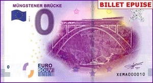 ***N°10*** TOUT PETIT NUMERO / BILLET 0 € / 0 € SOUVENIRSCHEINE / XEMA 2017-1 - Imagen 1 de 1