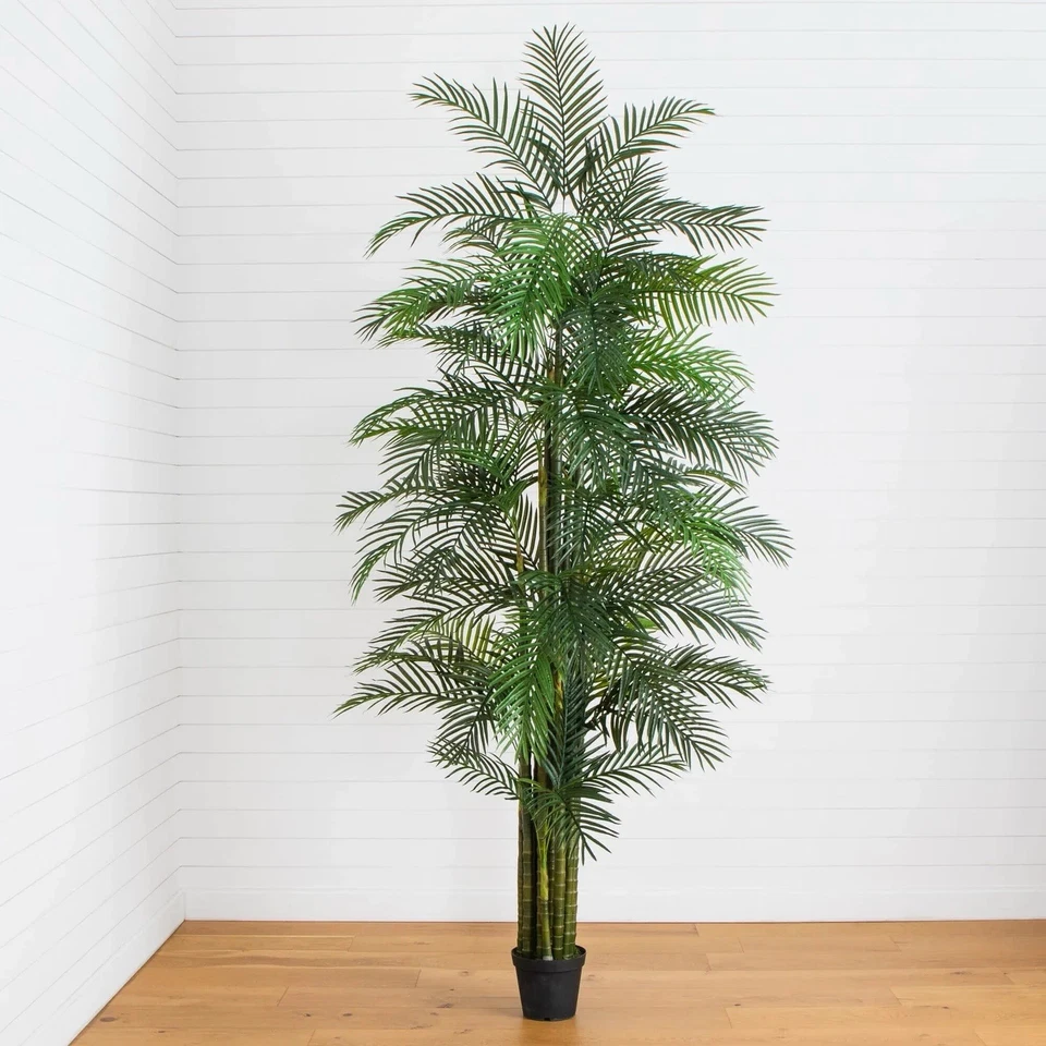 Nearly Natural Areca Palm Tree in Pot