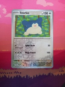 Pokemon Card Snorlax Surging Sparks Reverse Holo 144/191 Near Mint - Picture 1 of 2