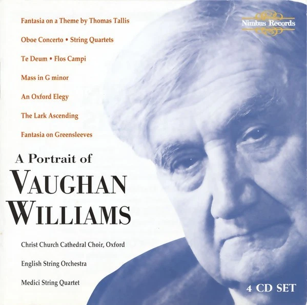 A Portrait Of Vaughan Williams Nimbus 4 CD Box Set *LIKE NEW* - Image 1 of 1