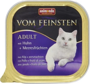 Animonda vom feinsten Nassfutter Katze Adult - mit Huhn + Meeresfrüchten 32 x - Bild 1 von 3