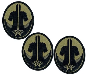 ARMY ELEMENT CYBER COMMAND HOOK N' LOOP   HAT PATCH CAP ARMY VETERAN WOW - Picture 1 of 5