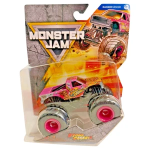 SPIN MASTER MONSTER JAM DANGER DIVAS PINK STONE CRUSHER SERIES - Picture 1 of 2