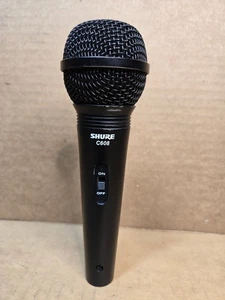 Shure C608 Dynamic Microphone Black - Tested Working - Picture 1 of 4