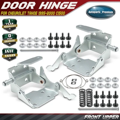 2Pcs Front Upper Side Door Hinge for GMC Yukon 1992-2000 C1500 1988-1999 C2500 - Image 1 of 4