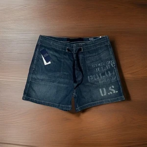Polo Ralph Lauren Regatta Men’s 5” Classic Fit Naval Denim Shorts Size XL (New) - Picture 1 of 13