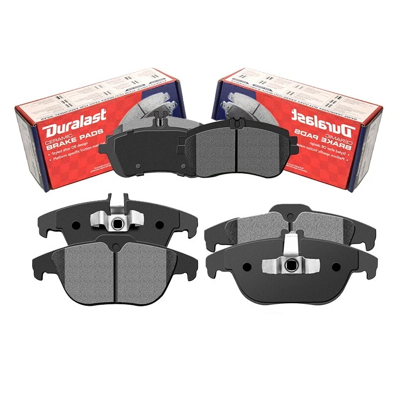 Kits de pastillas de freno delanteras y traseras de cerámica para Mercedes-Benz C250 C300 2008-2016 de 8 piezas Foto 1 de 4