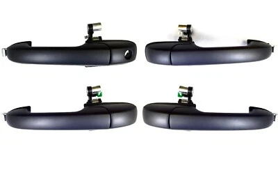 fits Honda Pilot Outer Exterior Outside Door Handle Black Front Rear Left Right Foto 1 de 3