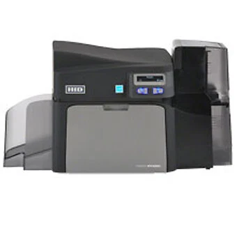 Fargo DTC4250E Single-Side ID Card Networkable Thermal Printer - Black